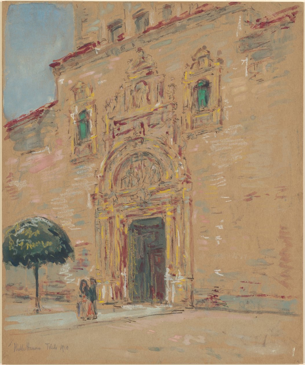 Toledo af Childe Hassam