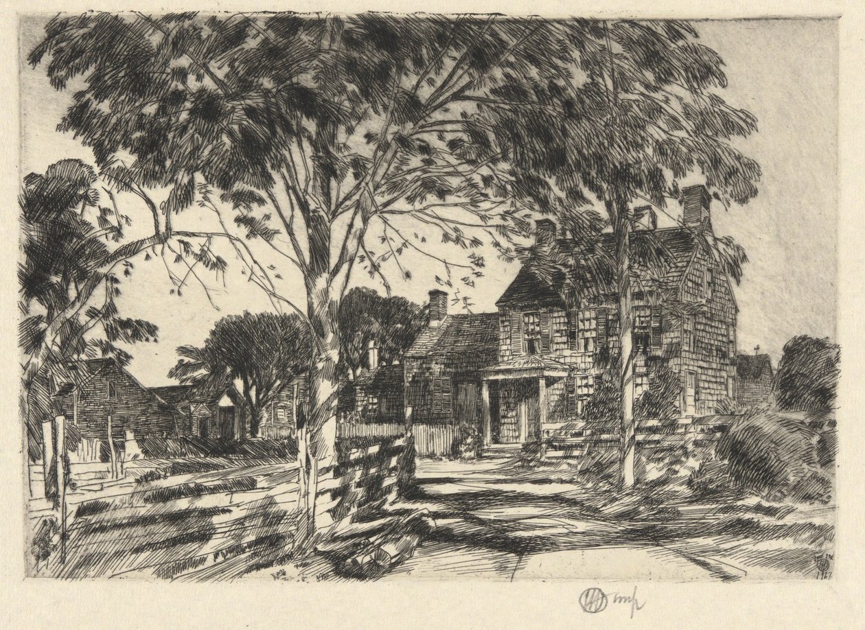 Walt Whitman af Childe Hassam