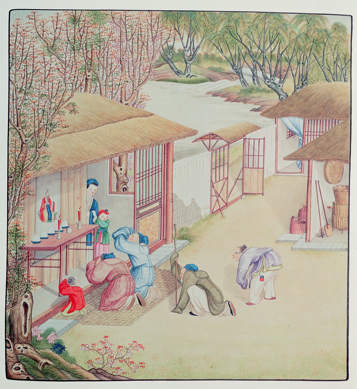 Andagt Scene af Chinese School