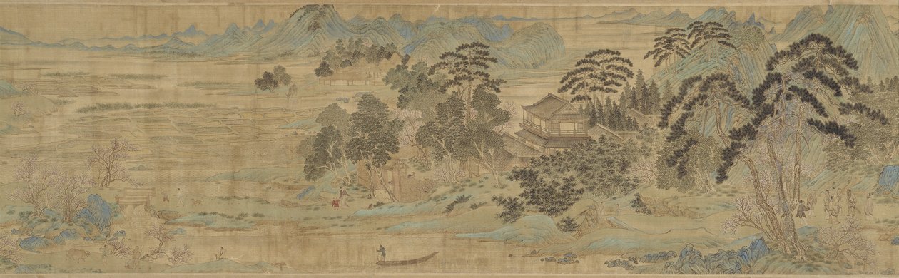 The Peach Blossom Spring, sent Ming af Chinese School
