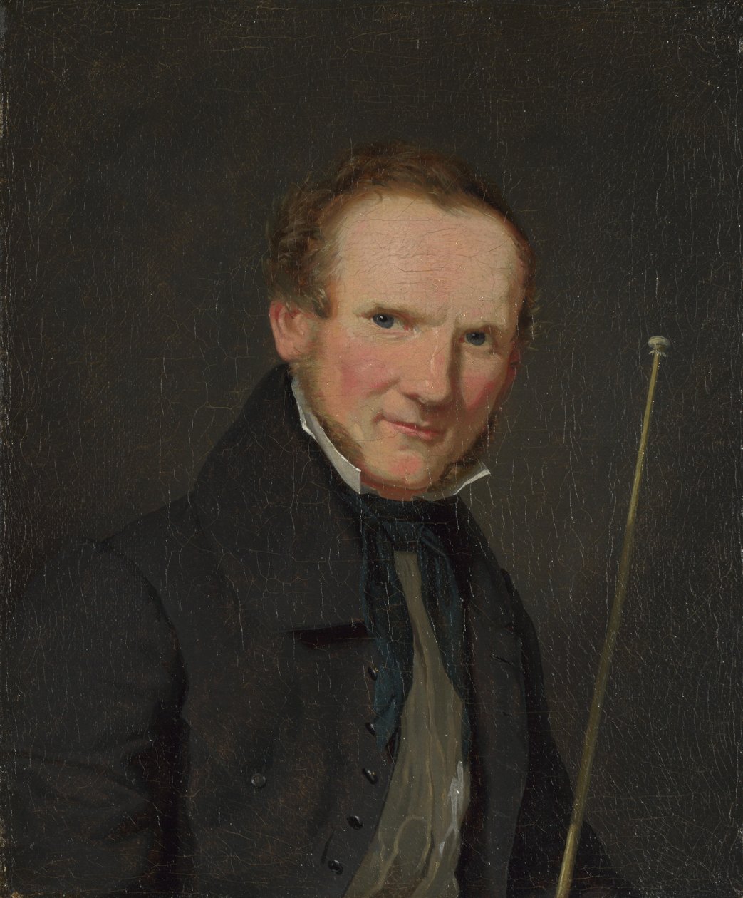 Portræt af Wilhelm Bendz af Christen Schjellerup Købke