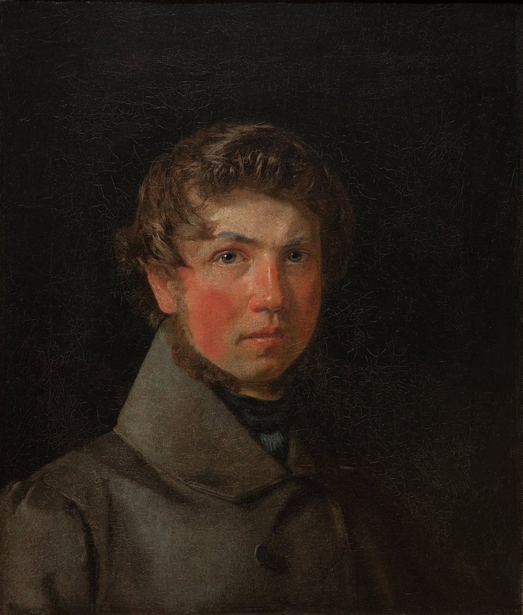 Selvportræt, ca. 1833 af Christen Schjellerup Købke