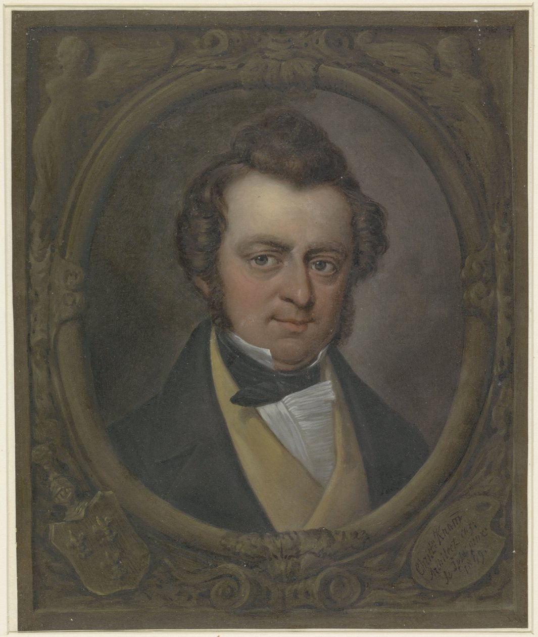 Selvportræt af Christiaan Kramm