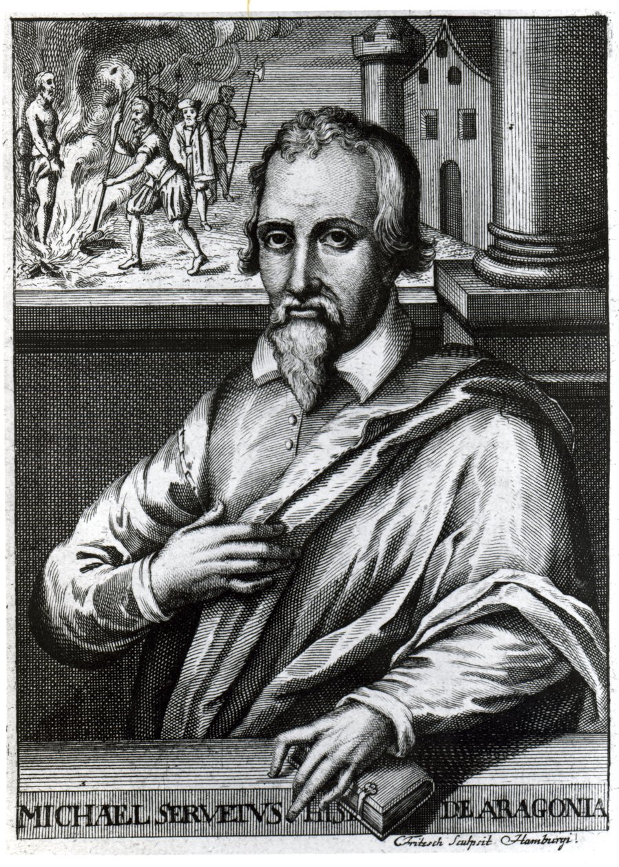Michael Servetus (1511-53) af Christian Friedrich Fritzsch