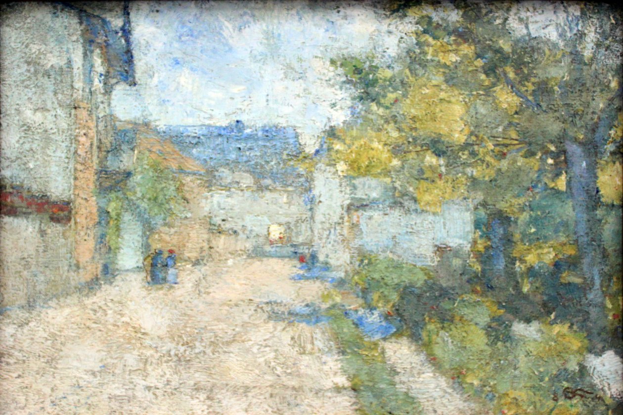 Gade i Weimar af Christian Rohlfs