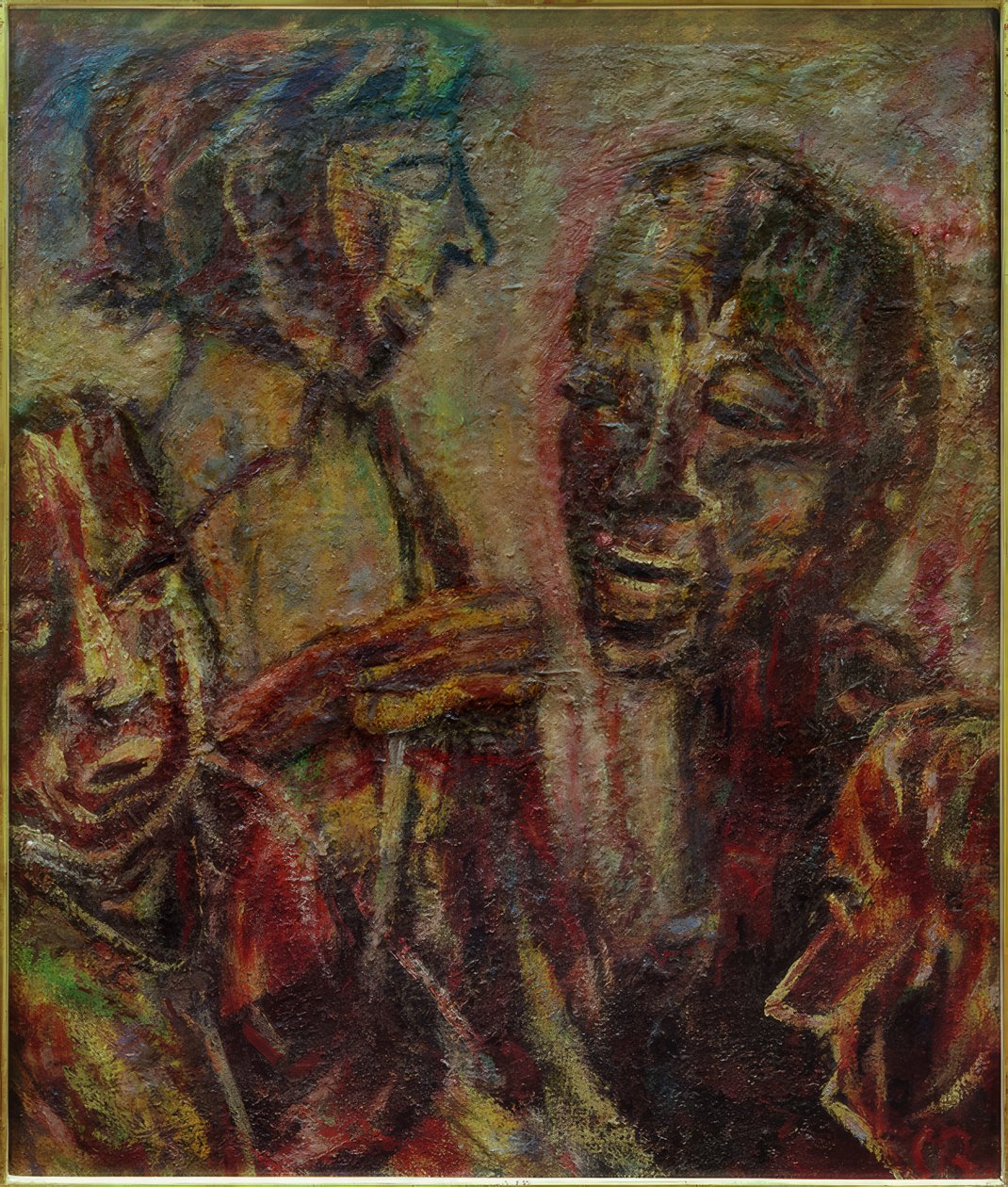 Fire hoveder af Christian Rohlfs