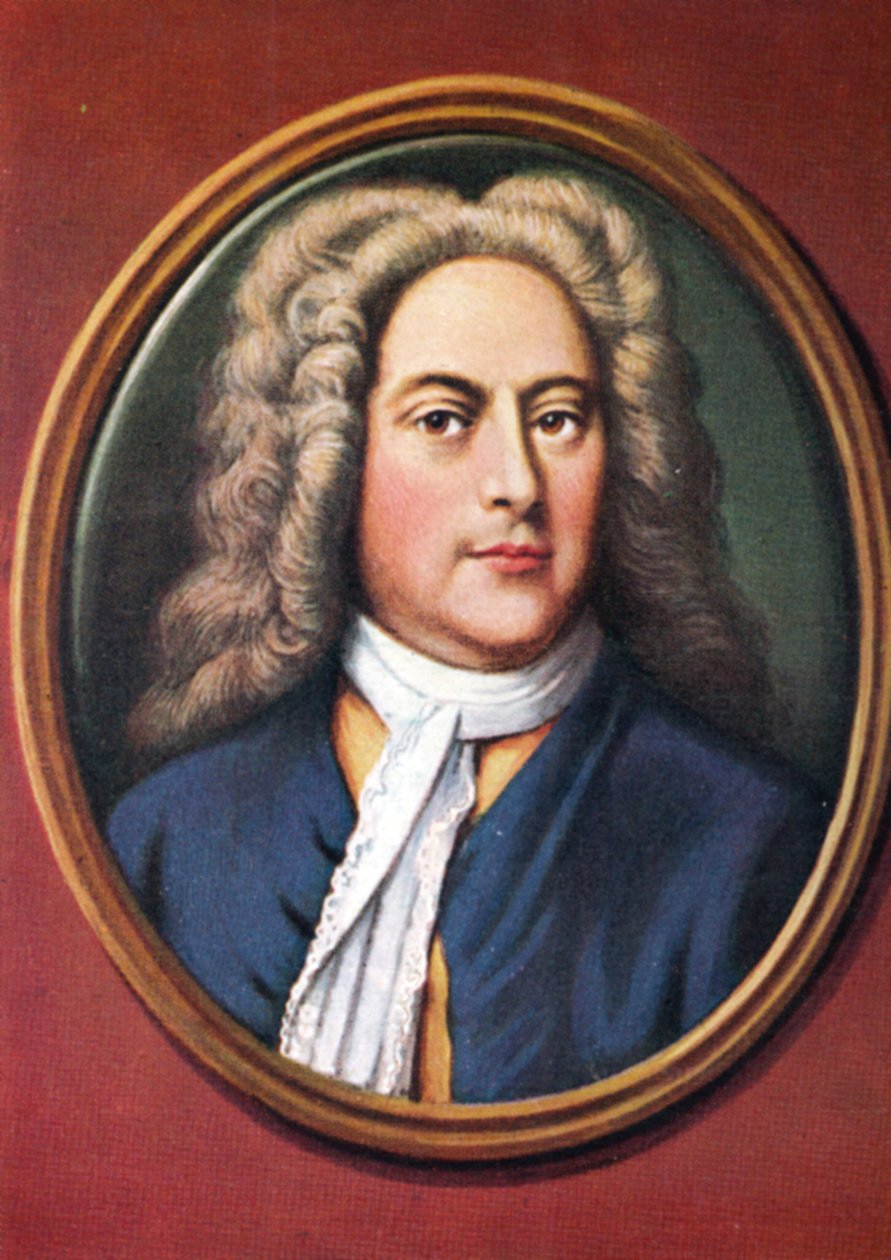Robert Walpole 1. jarl af Christian Friedrich (after) Zincke