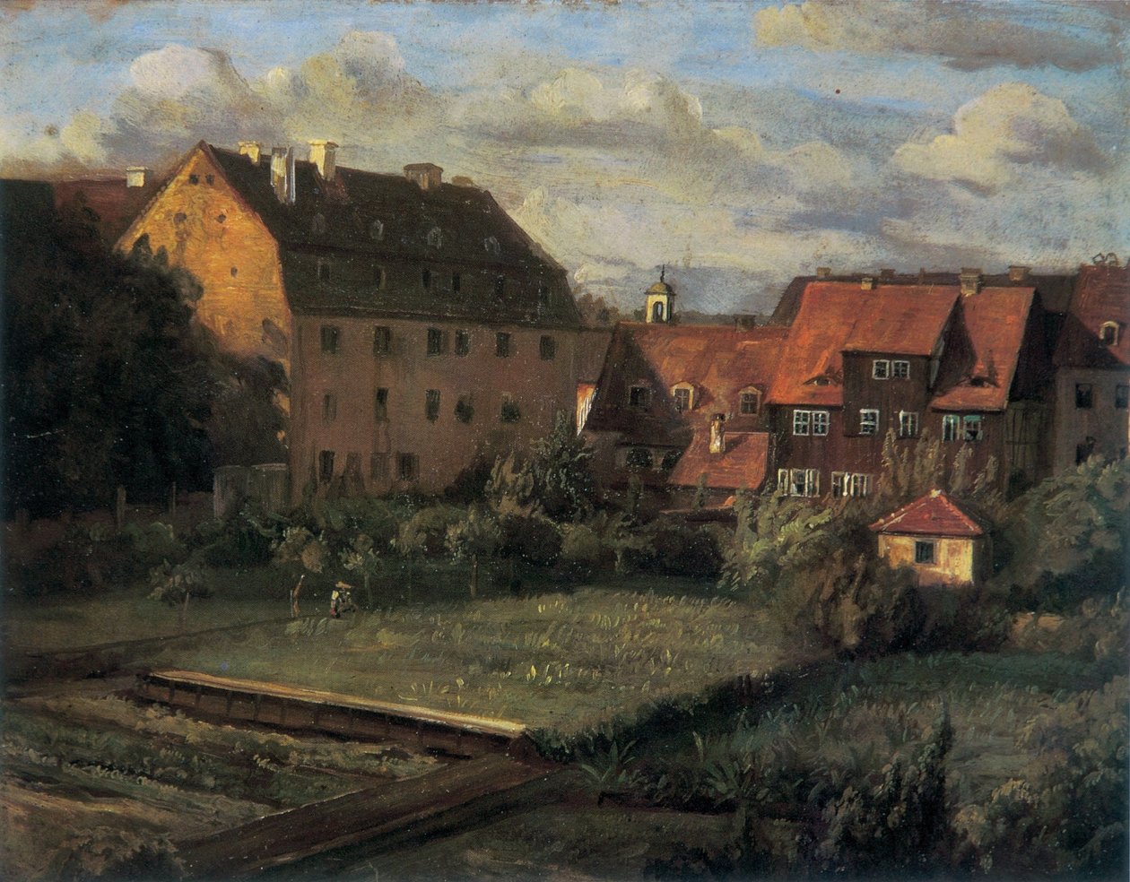 De røde huse af Christian Friedrich Gille