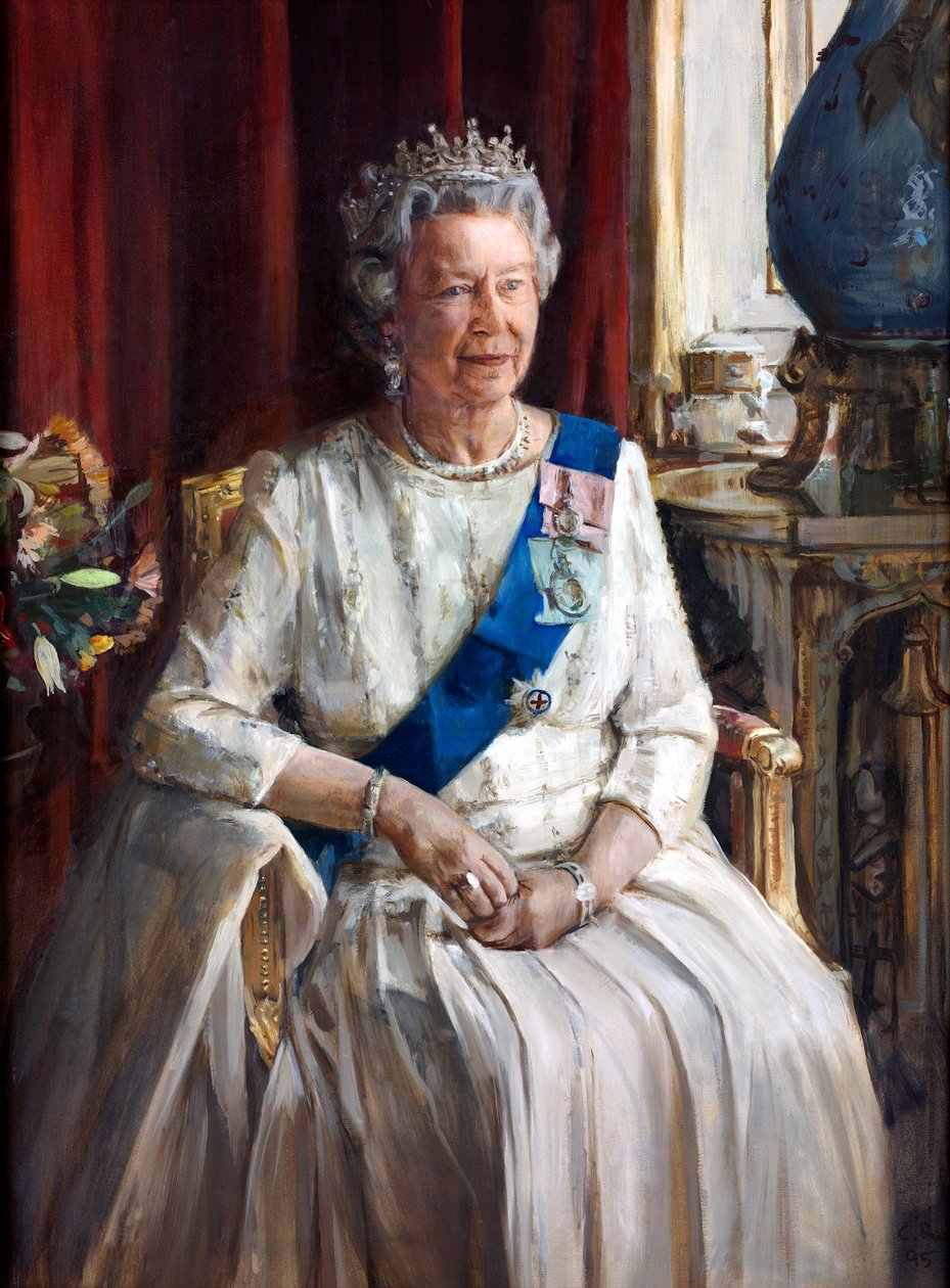 HM Dronning Elizabeth II af Christian Furr