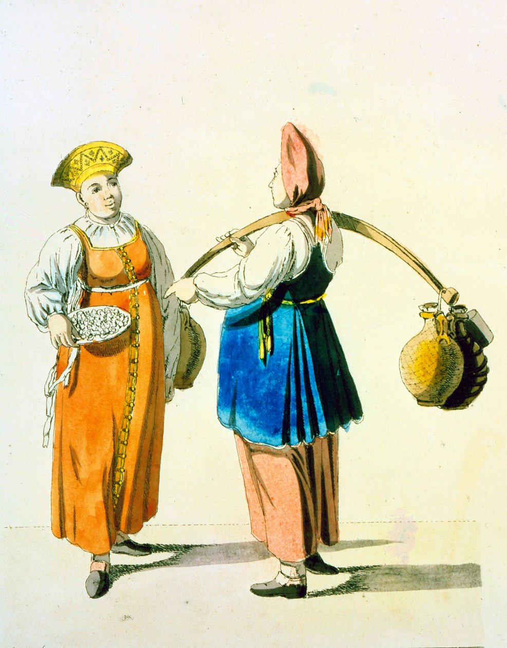 Mejeristvinder, 1799. af Christian Gottfried Heinrich Geissler