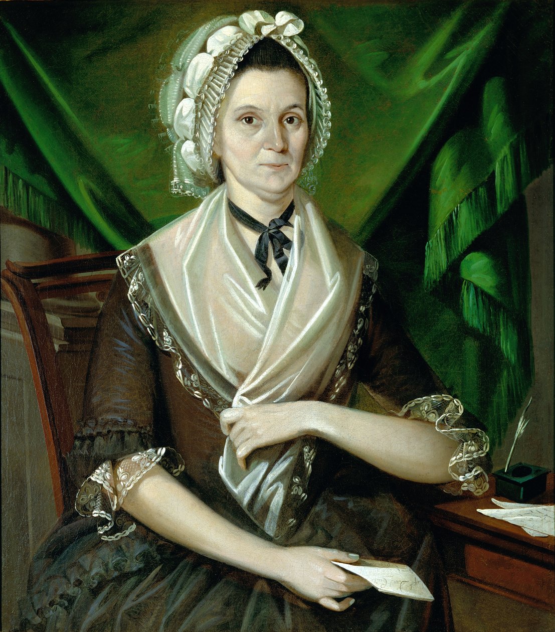 Mrs. David Coats, ca. 1775 (olie på lærred) af Christian Gullager