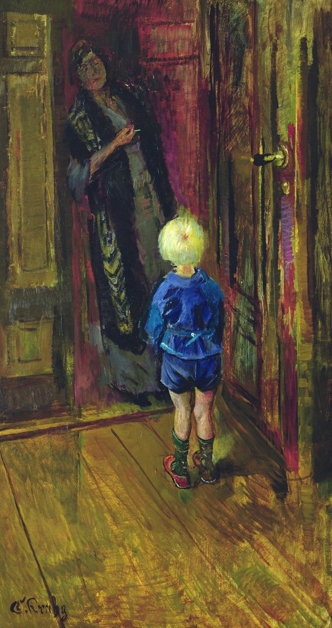 En hvid løgn af Christian Krohg