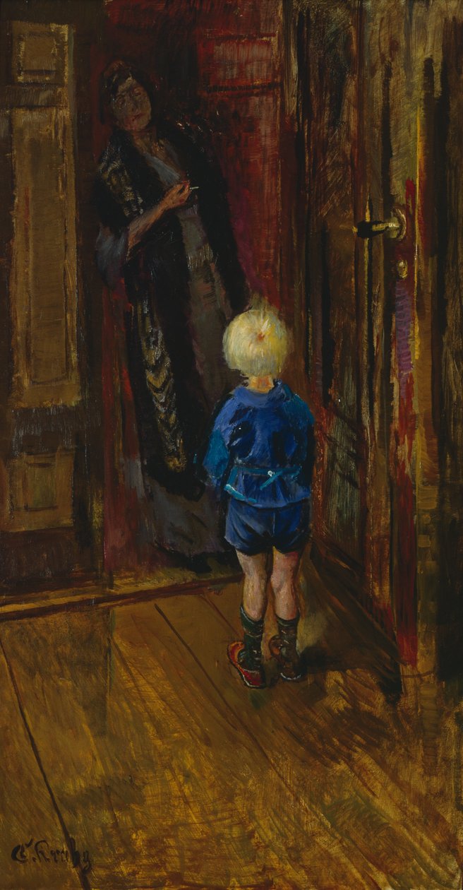 En hvid løgn af Christian Krohg
