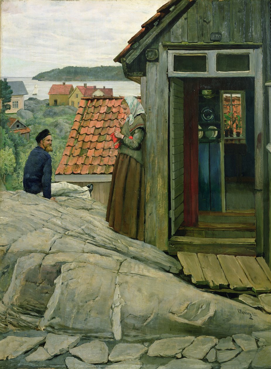 Fra kysten af Christian Krohg