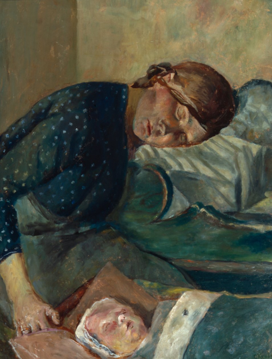 Äiti ja lapsi (maalaus) af Christian Krohg