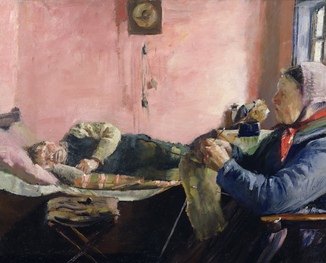 Niels Gaihedes eftermiddagslur af Christian Krohg