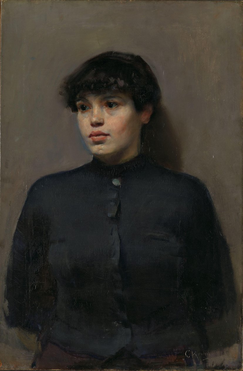 Portræt af Jossa af Christian Krohg