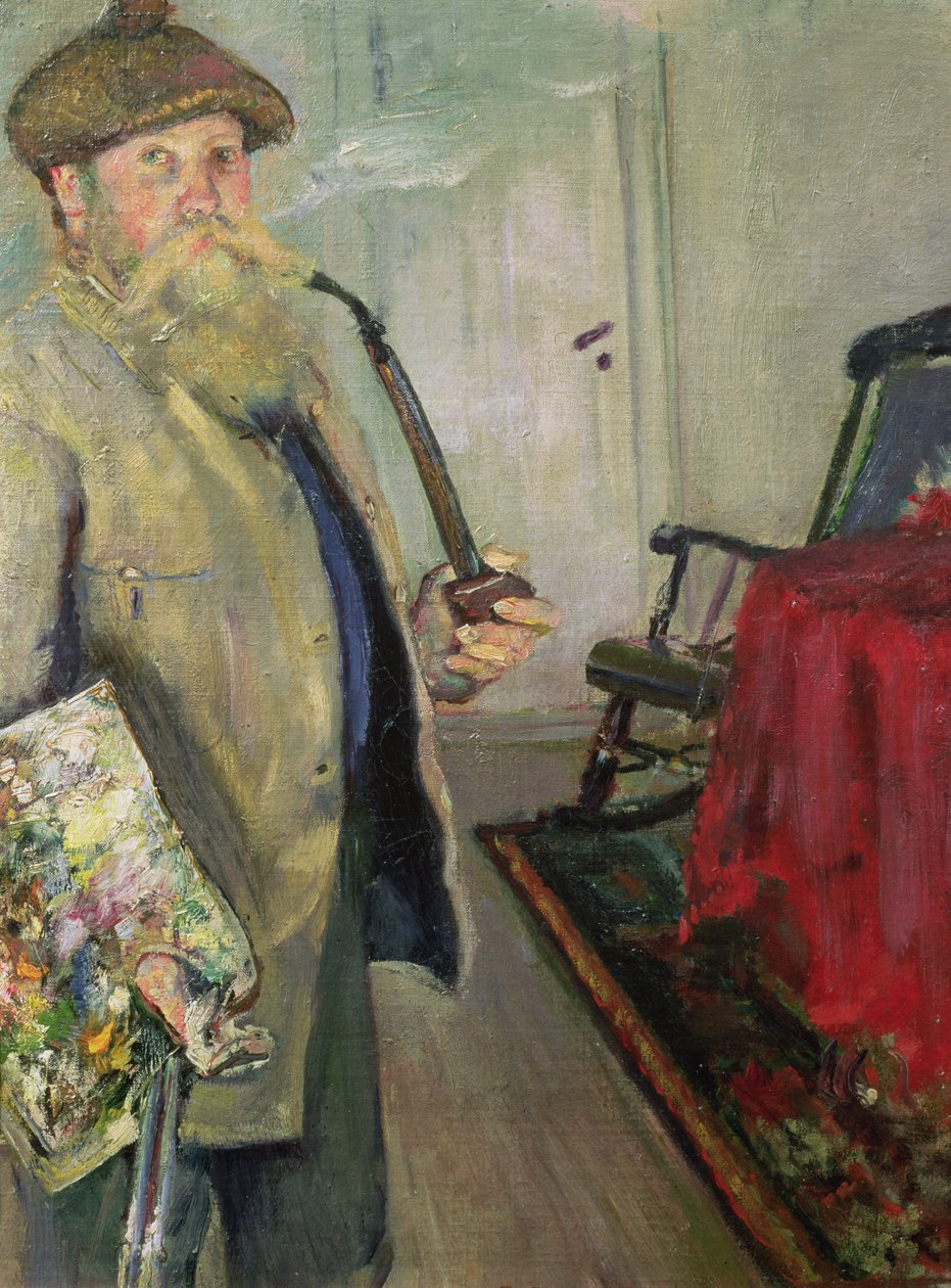 Selvportræt af Christian Krohg
