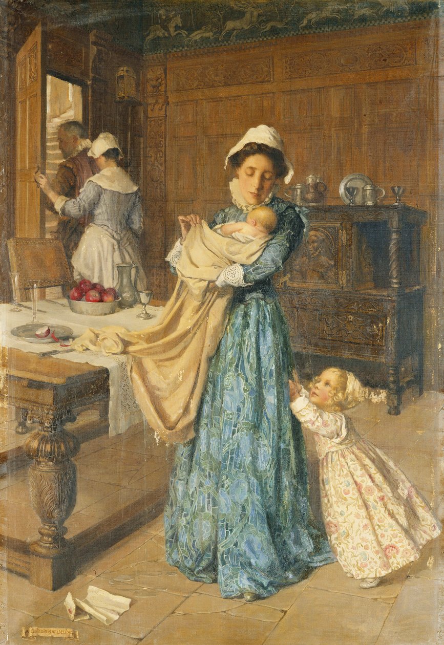 A Waif from the Sea, 1912 af Christian Mary Wilbee