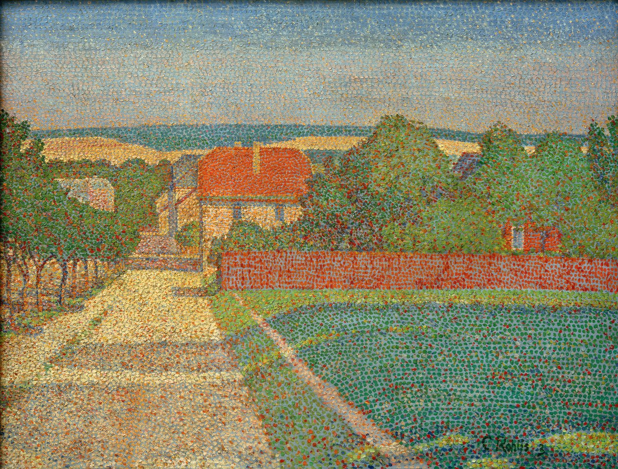 Huse i Weimar af Christian Rohlfs