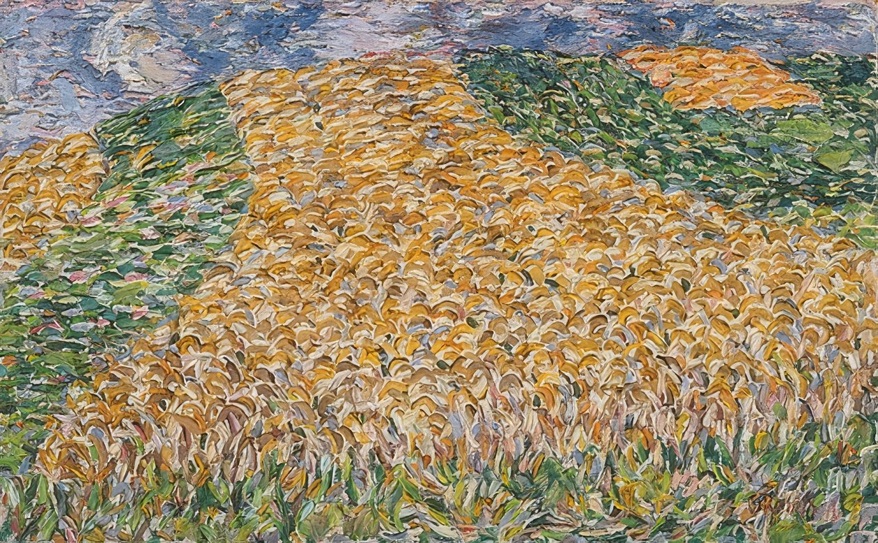 Kornfeld. 1907 af Christian Rohlfs