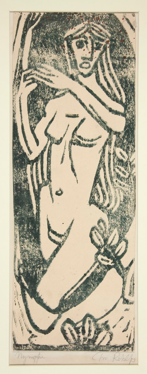 Nymfe af Christian Rohlfs