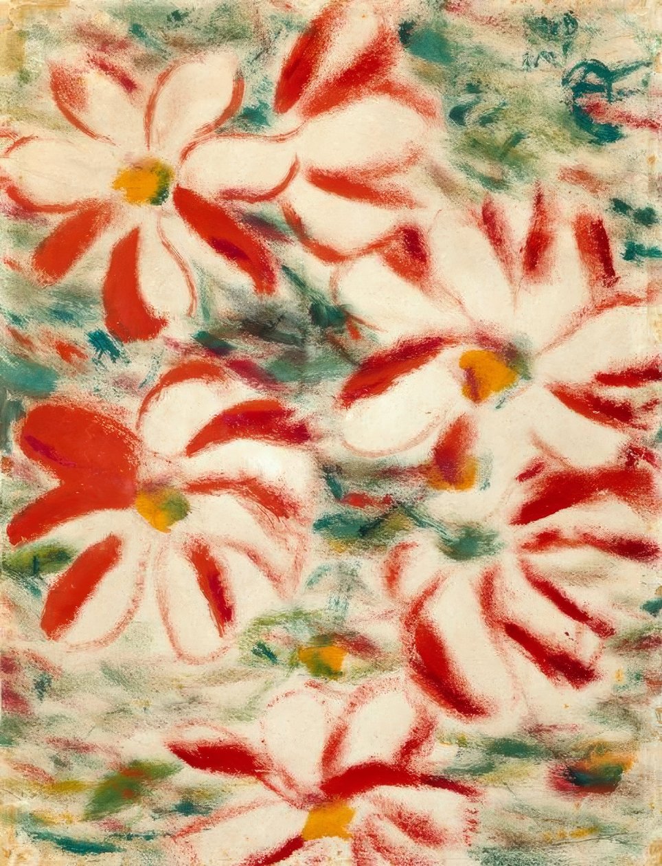 Røde blomster af Christian Rohlfs