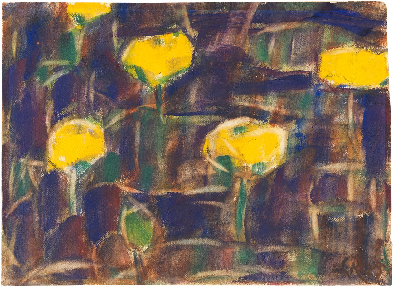 Åkander, 1925. af Christian Rohlfs