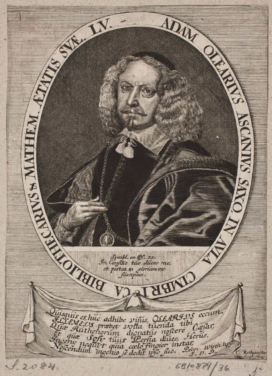 Adam Olearius af Christian Rothgiesser
