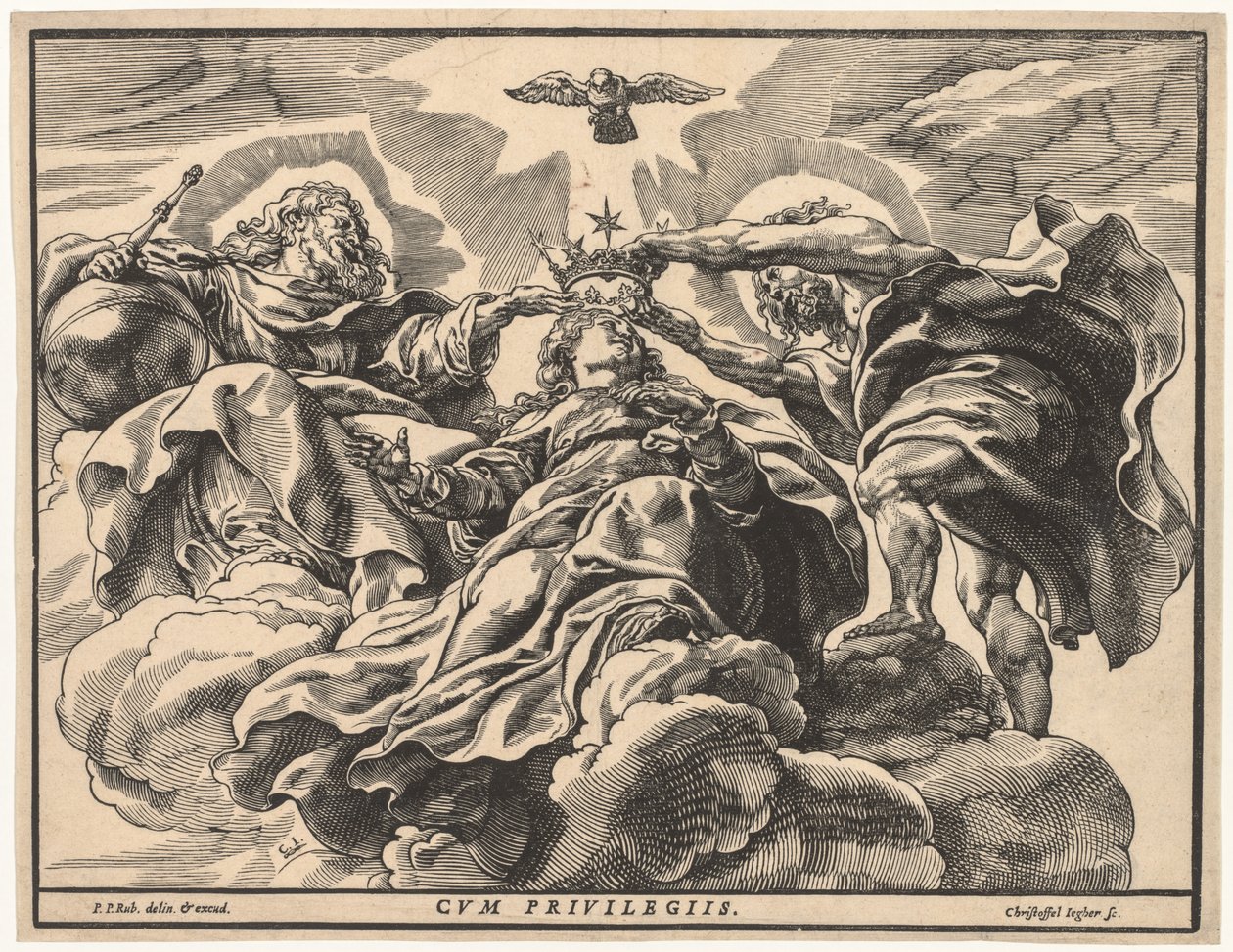 Jomfruens kroning af Christoffel Jegher