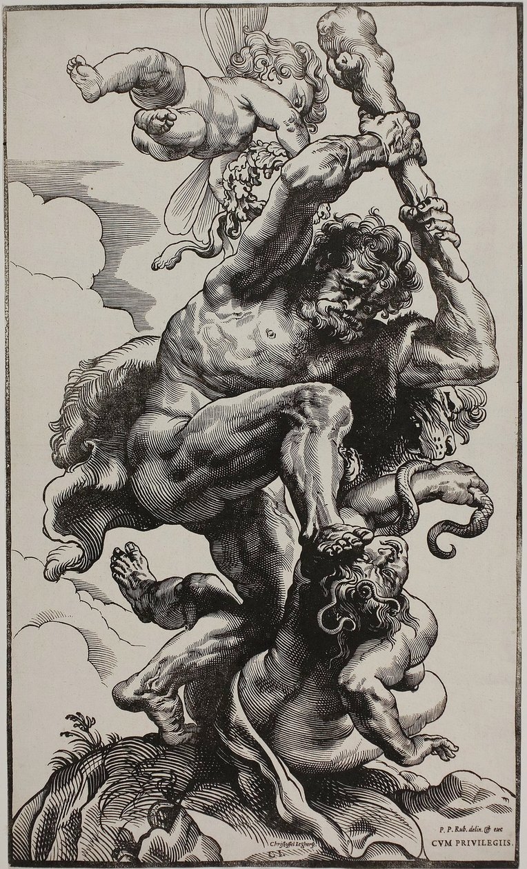 Hercules dræber misundelse af Christoffel Jegher