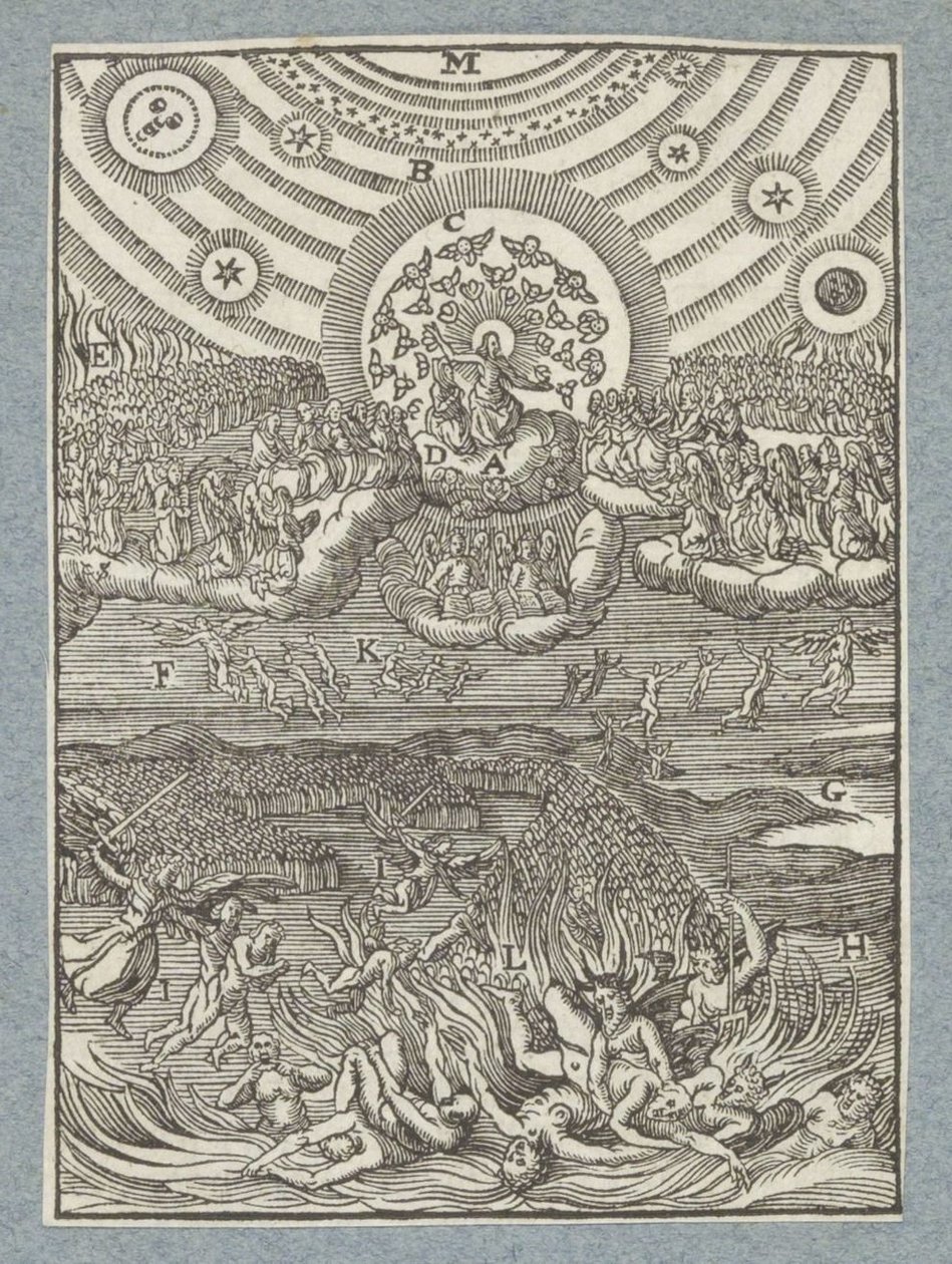 Sidste dom af Christoffel van Sichem (II)
