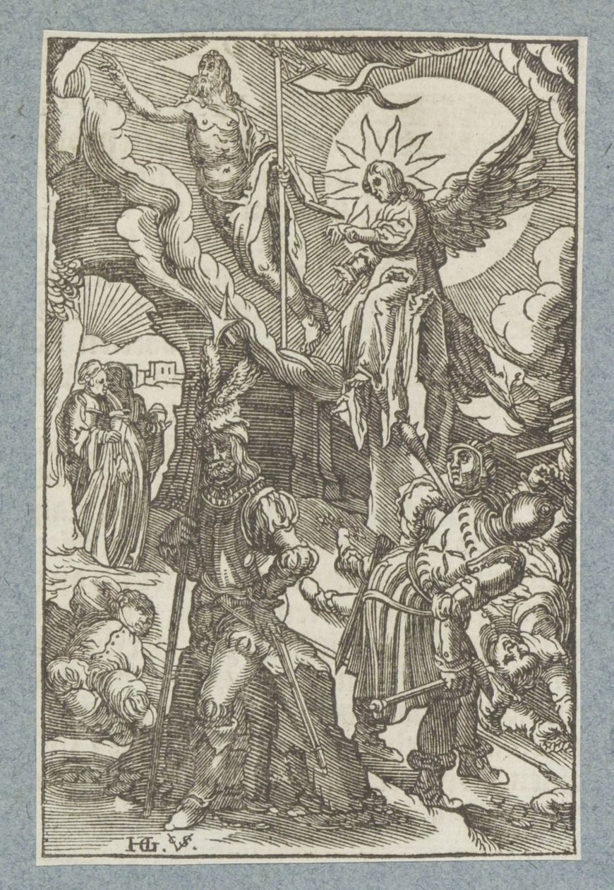 Kristi opstandelse af Christoffel van Sichem (II)