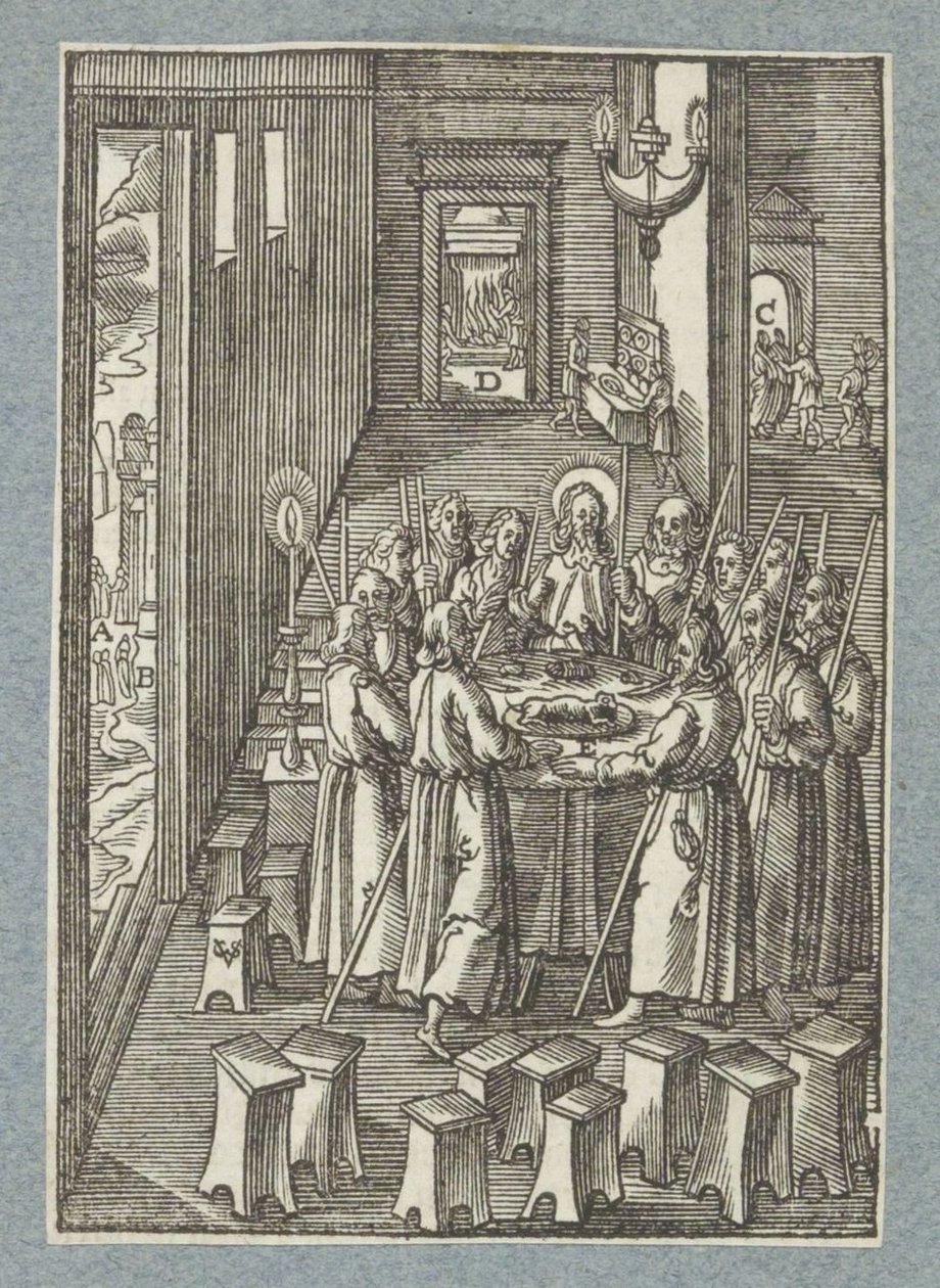 Pesachmaal af Christoffel van Sichem (II)