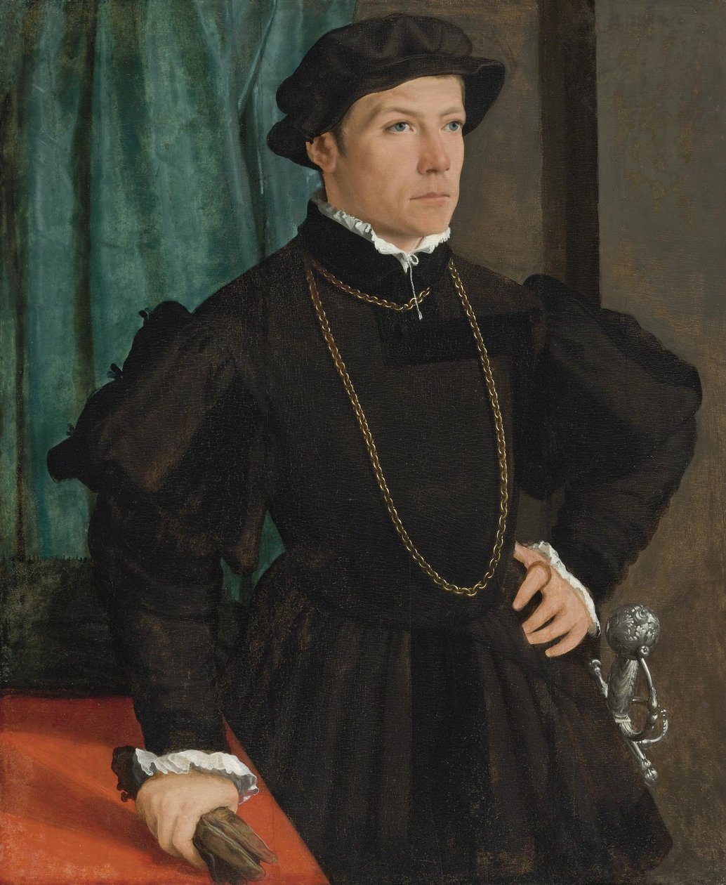 Portræt af Johann Jakob Fugger af Christoph Amberger