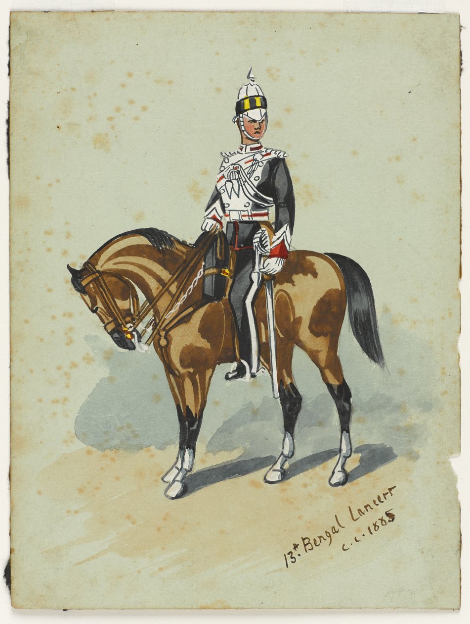 13. Bengal Lancers, omkring 1914 af Christopher Clark