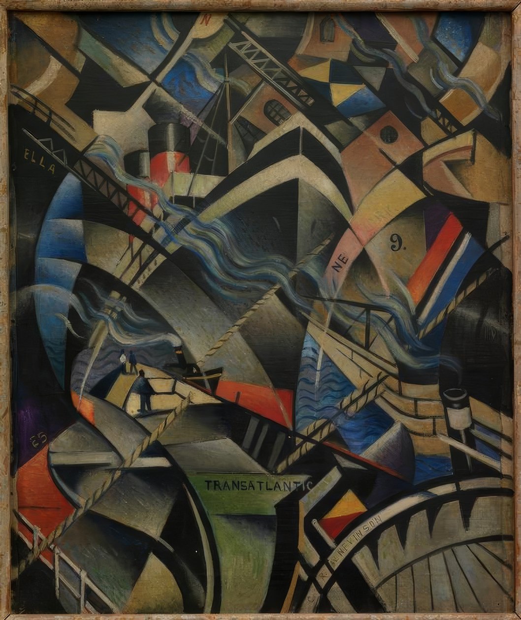 Ankomsten af Christopher Richard Wynne Nevinson