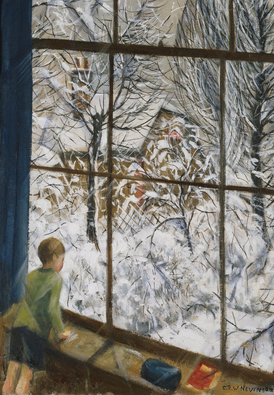 Ser på sneen af Christopher Richard Wynne Nevinson