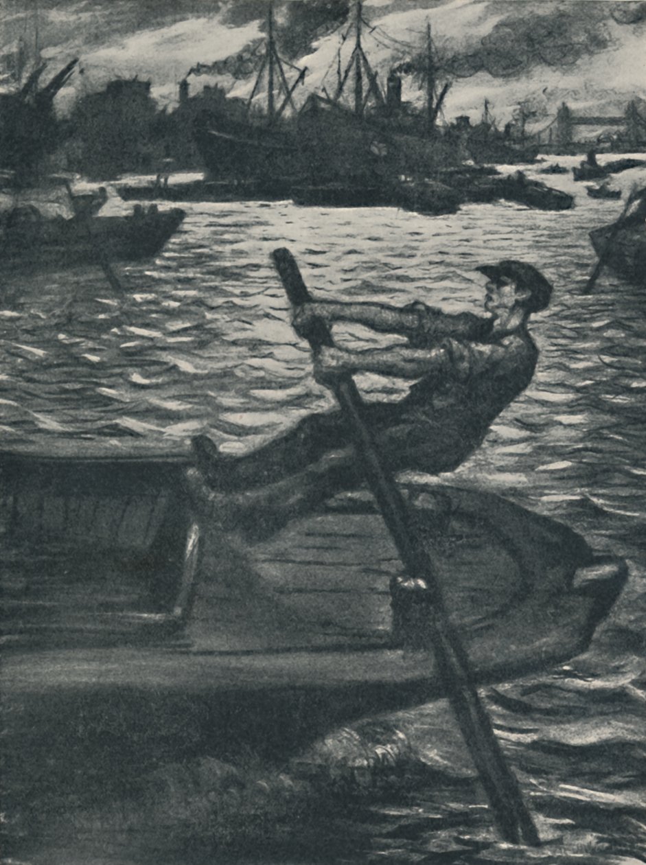 Prammen, 1920 af Christopher Richard Wynne Nevinson
