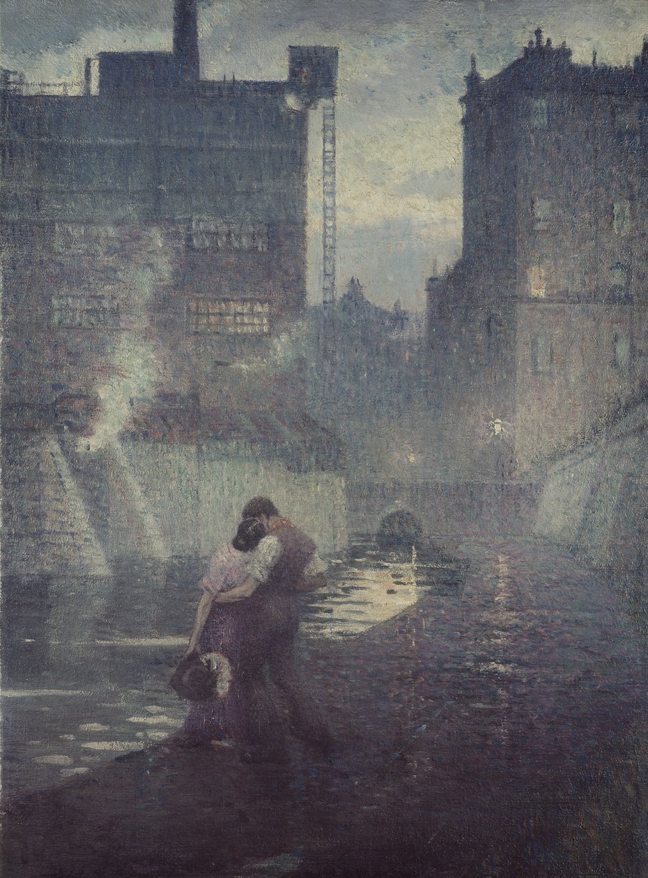 Trækstien, 1912 af Christopher Richard Wynne Nevinson