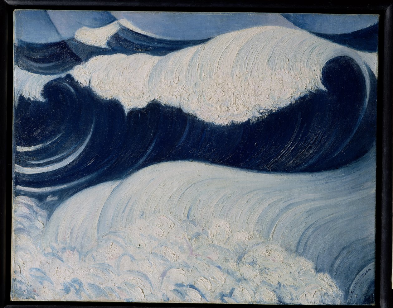 Bølgen, 1917 af Christopher Richard Wynne Nevinson