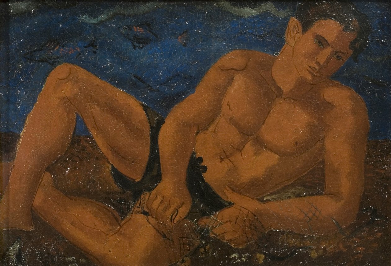 Bademanden af Christopher Wood