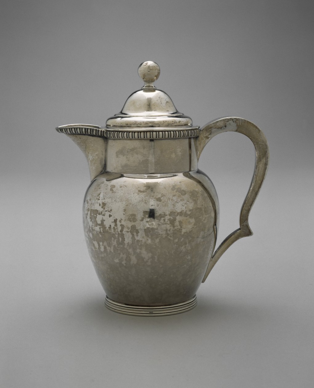 Overdækket kande, ca. 1809-1814 (sølv) af Churchill and Treadwell