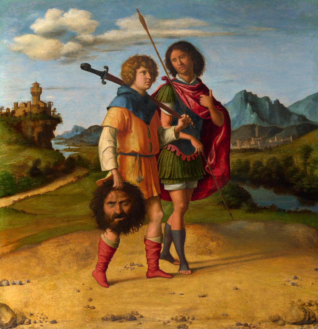 David og Jonathan af Cima da Conegliano