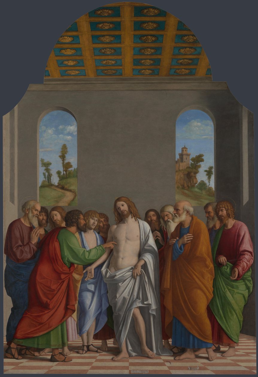 Utrolig af St. Thomas af Cima da Conegliano