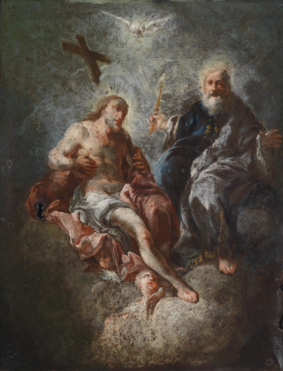 Mercy Seat (fra en tabernakeldør) af Franz Anton Maulbertsch
