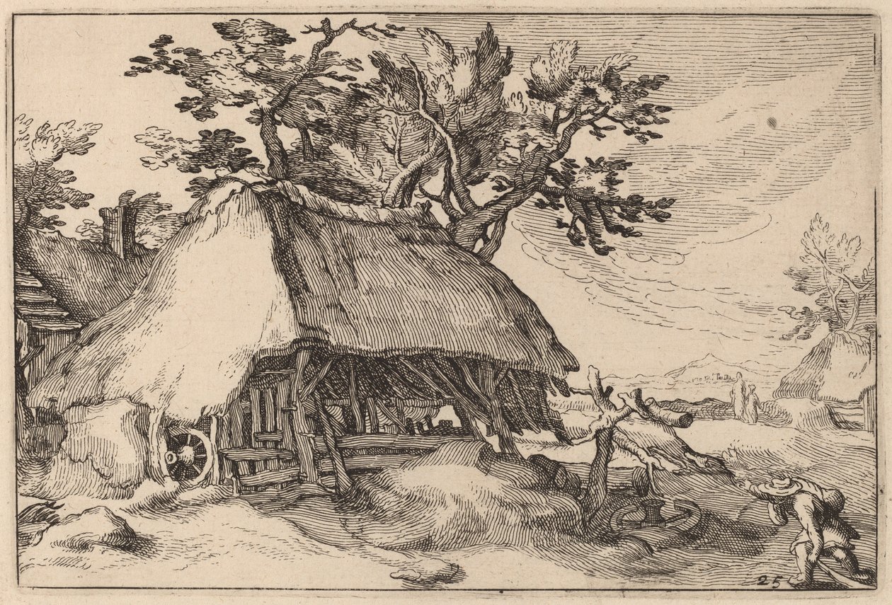 Et barn af Claes Jansz Visscher after Abraham Bloemaert after Boëtius Adams Bolswert