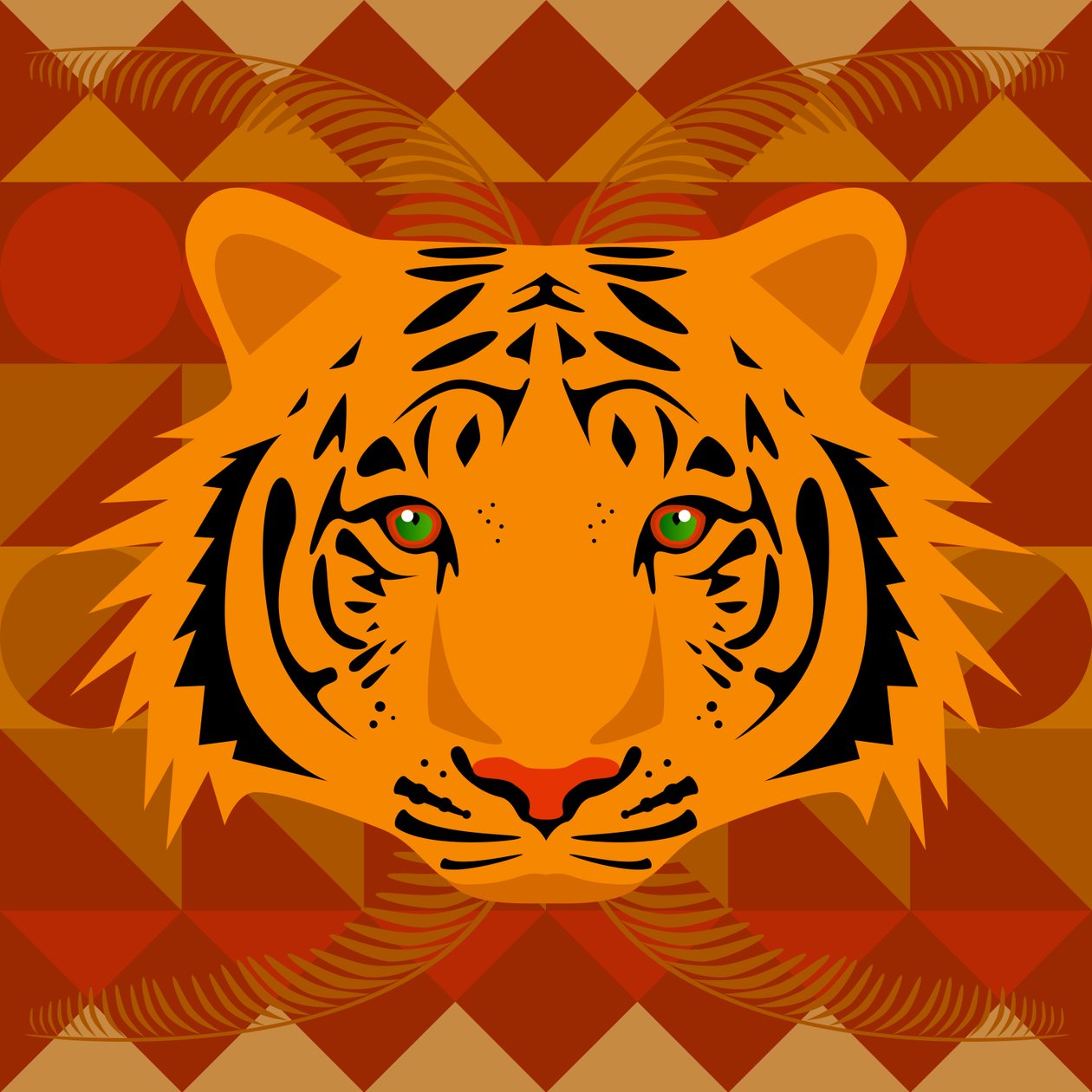 Aztekisk tiger af Claire Huntley