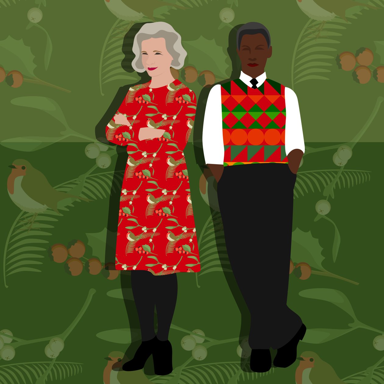 Julestemning af Claire Huntley