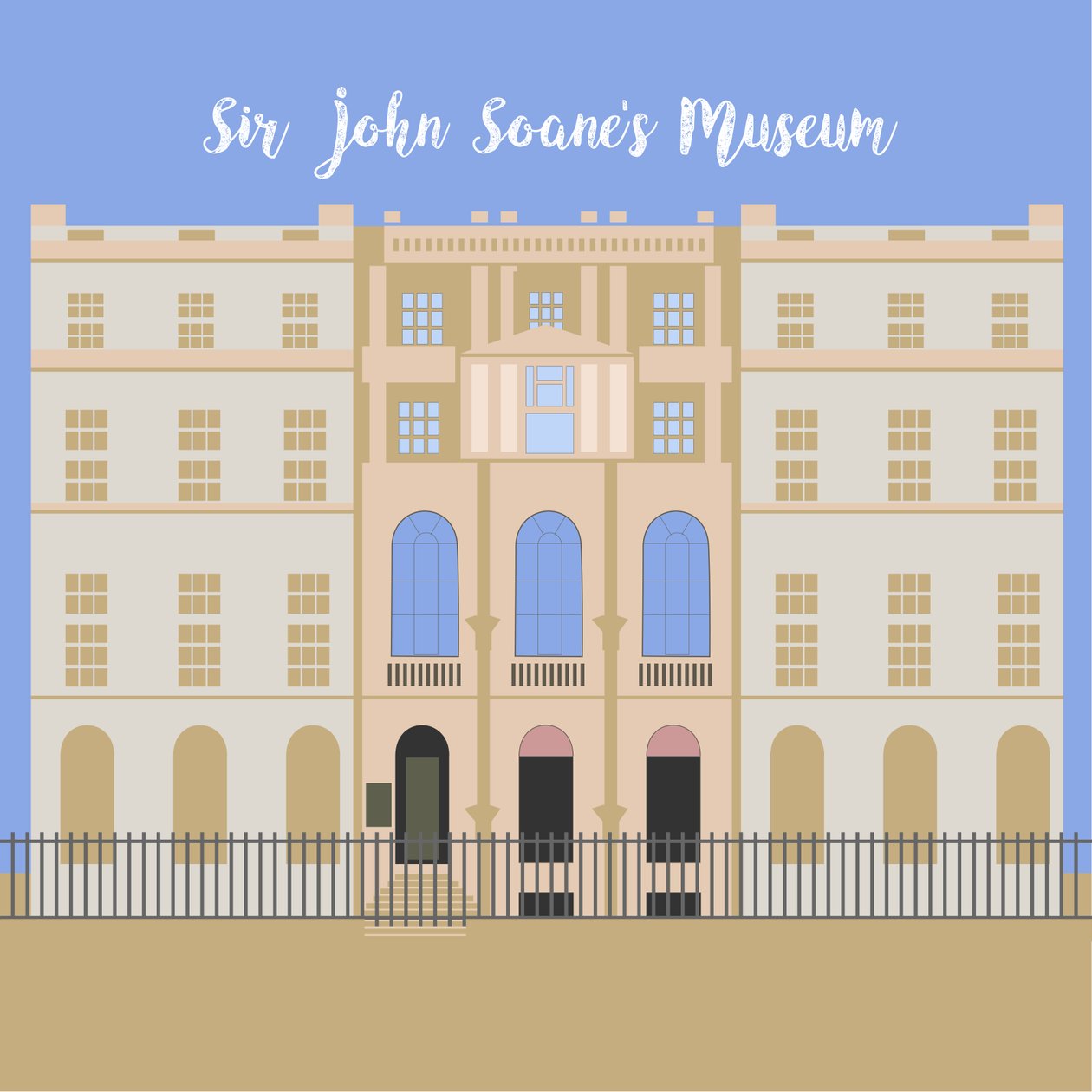 Sir John Soanes Museum af Claire Huntley